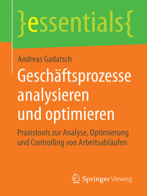 cover image of Geschäftsprozesse analysieren und optimieren